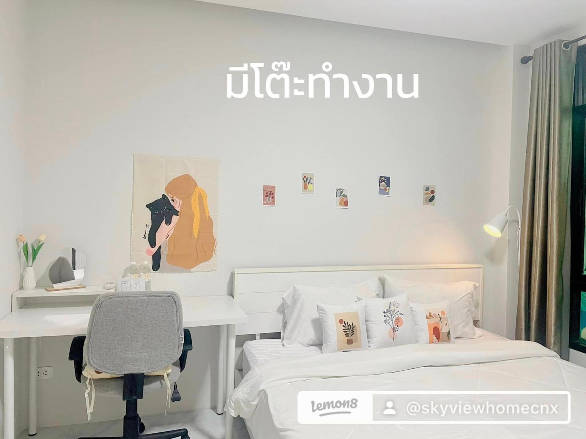 Sky View Home And Hostel Chiangmai Chiang Mai Dış mekan fotoğraf